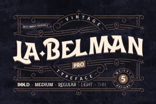 La Belman Pro Font Download
