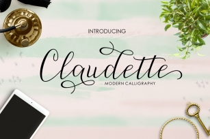 Claudette Script Font Download