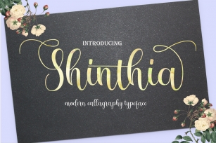 Shinthia FontDou Font Download