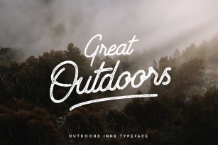Outdoors Inks Script Font Download