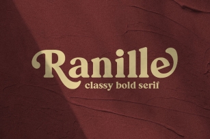 Ranille Font Download