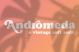 Andromeda  A Vintage Soft Serif Font Font Download