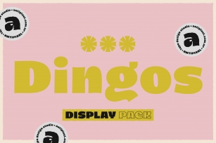 Dingos Display Pack Font Download
