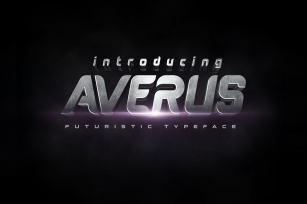 Averus | Futuristic Typeface Font Download