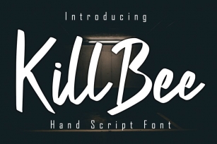 KillBee Hand Script Font Download