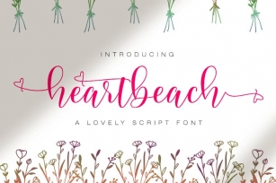 Heartbeach Font Download