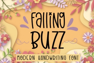 Falling Buzz Font Download