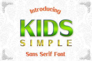 Kids Simple Font Download
