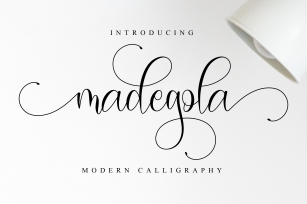 Madegola Script Font Download