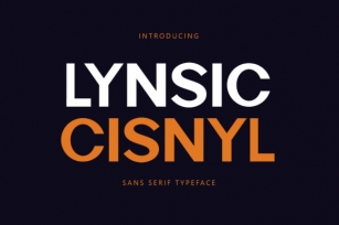 Lynsic Cisnyl Font Download