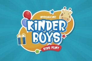 Kinder Boys Font Download