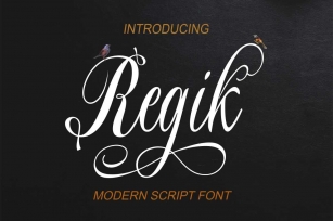 Regik Script Font Download