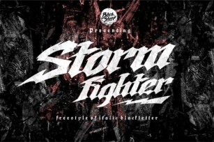 Storm Fighter Font Download