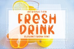 Fresh Drink Font Download