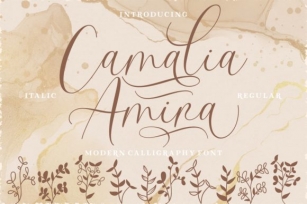 Camalia Amira Font Download