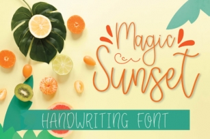 Magic Sunset Font Download