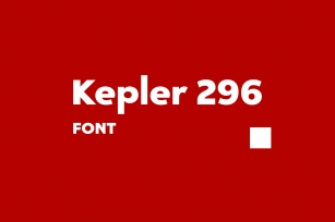 Kepler 296 Font Download