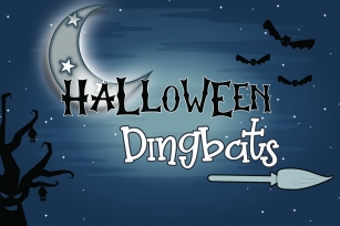 Halloween Dingbats Font Font Download