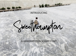 Sweethampton Font Download