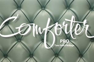 Comforter Pro - Part of the Amazing Scripts Bundle! Font Download