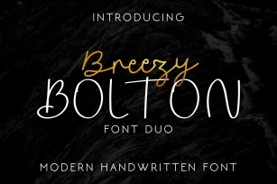 Breezy Bolton Font Download