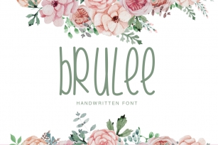 Brulee Font Font Download