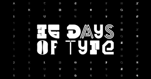 36 Days of Type Font Download