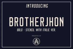 Brother Jhon X Walfords Font Download