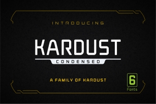 Kardust Condensed Font Download