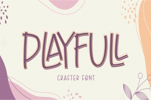 Playfull - Best Seller Crafter Font Font Download