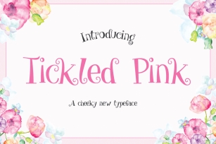 Tickled Pink Font Download
