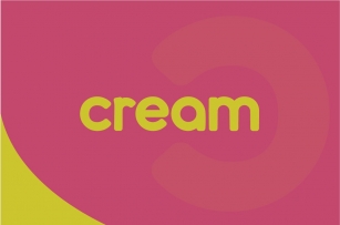 cream - complete font family Font Download