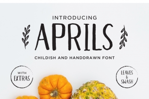 Aprils Sans Handdrawn Font Font Download