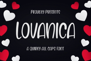 Lovanica - a Quirky Font Font Download