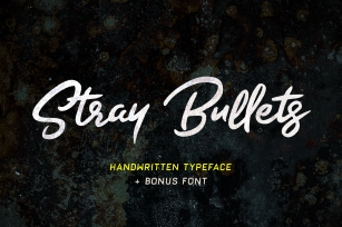 Stray Bullets Font Download