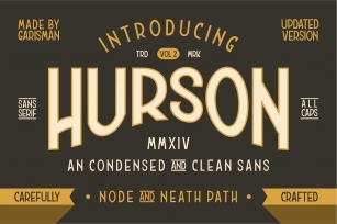 HURSON CLEAN Font Download