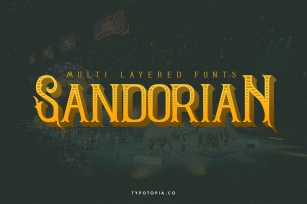 Sandorian Multi Layered Fonts Font Download