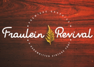 Fraulein Revival Font Download
