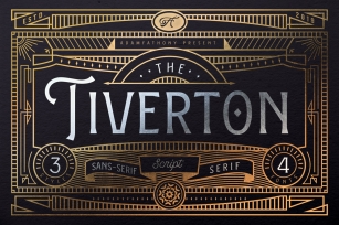 Tiverton Font Trio Font Download
