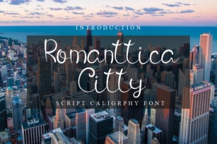 Romanttica Citty Font Download