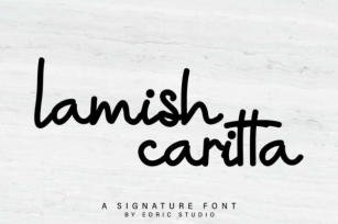 Lamish Caritta Font Download