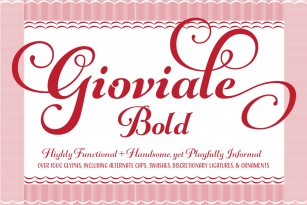 Gioviale Bold Font Download