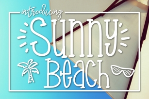 Sunny Beach a Handwritten Typeface Font Download