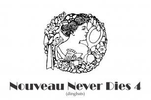 Nouveau Never Dies 4 Font Download