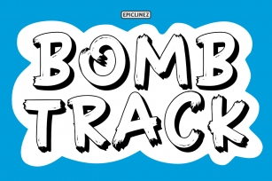 Bombtrack - Display Font Font Download