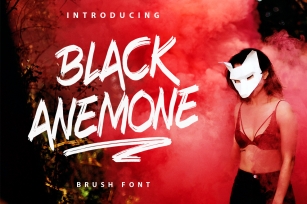 Black Anemone Font Download