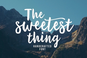 The Sweetest Thing Font Download