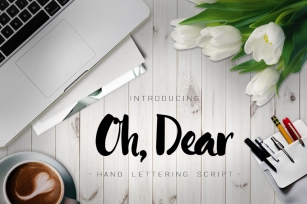 Oh, Dear Font Download