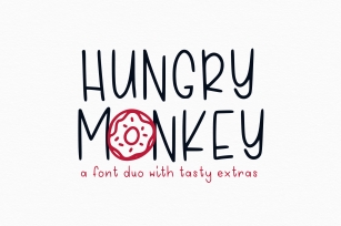 Hungry Monkey - Font Duo Font Download