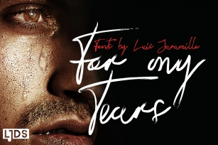 For my Tears Font Download